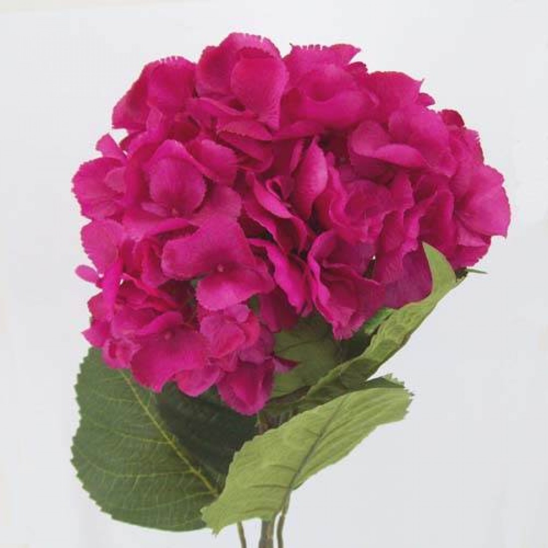 Giant Silk Hydrangeas Hot Pink 64cm Artificial Flowers